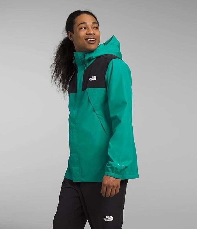 

The North Face Antora NF0A7QEYKO4 Мужская куртка Lichen Teal DryVent с полной молнией CLO813, зеленый