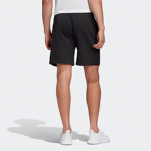 Шорты оригинальные основные короткие шорты с логотипом мужские Adidas, черный — фото 4