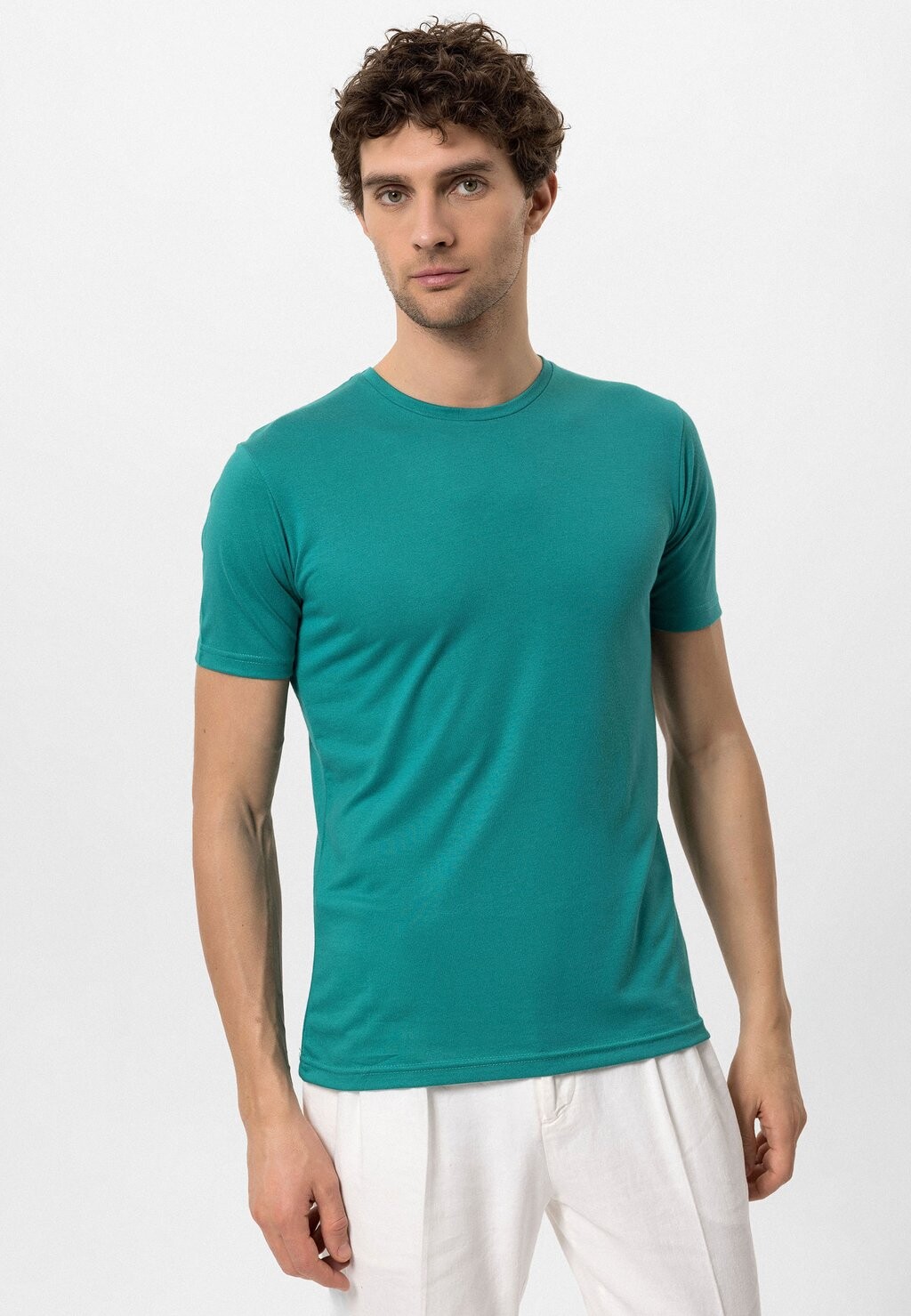 

Базовая футболка SLIM FIT Antioch, зеленый