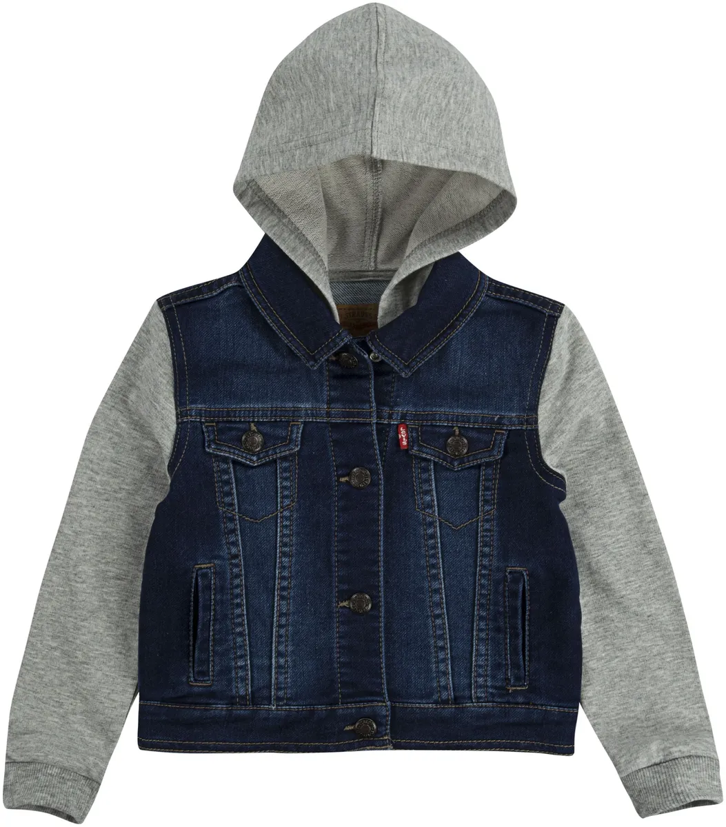 

Детская джинсовая куртка Levi's "INDIGO JACKET", с капюшоном, для МАЛЬЧИКОВ Levi'S Kids, цвет Indigo Dusk