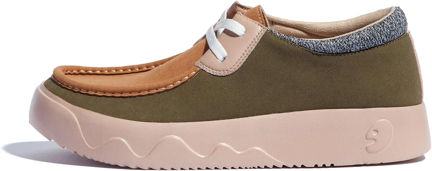 

Мужские повседневные лоферы UIN на шнуровке, удобные кеды с художественной росписью, стильные для путешествий, Фуэртевентура, оливковый