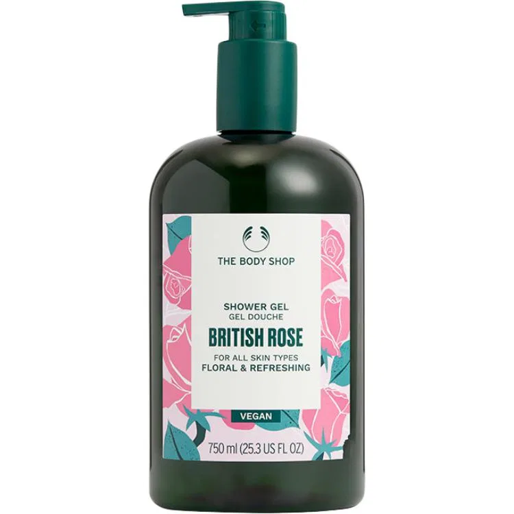 Гель для душа British Rose The Body Shop 750 мл