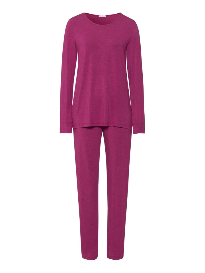 

Hanro Пижама «Естественная элегантность» в цвете «турмалиновый меланж»