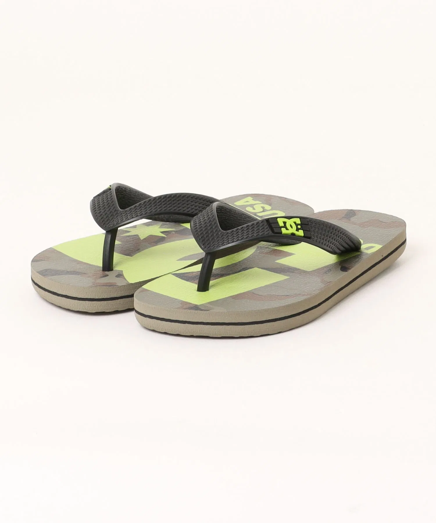 Детские пляжные сандалии Spray Graffik DC SHOES камуфляж