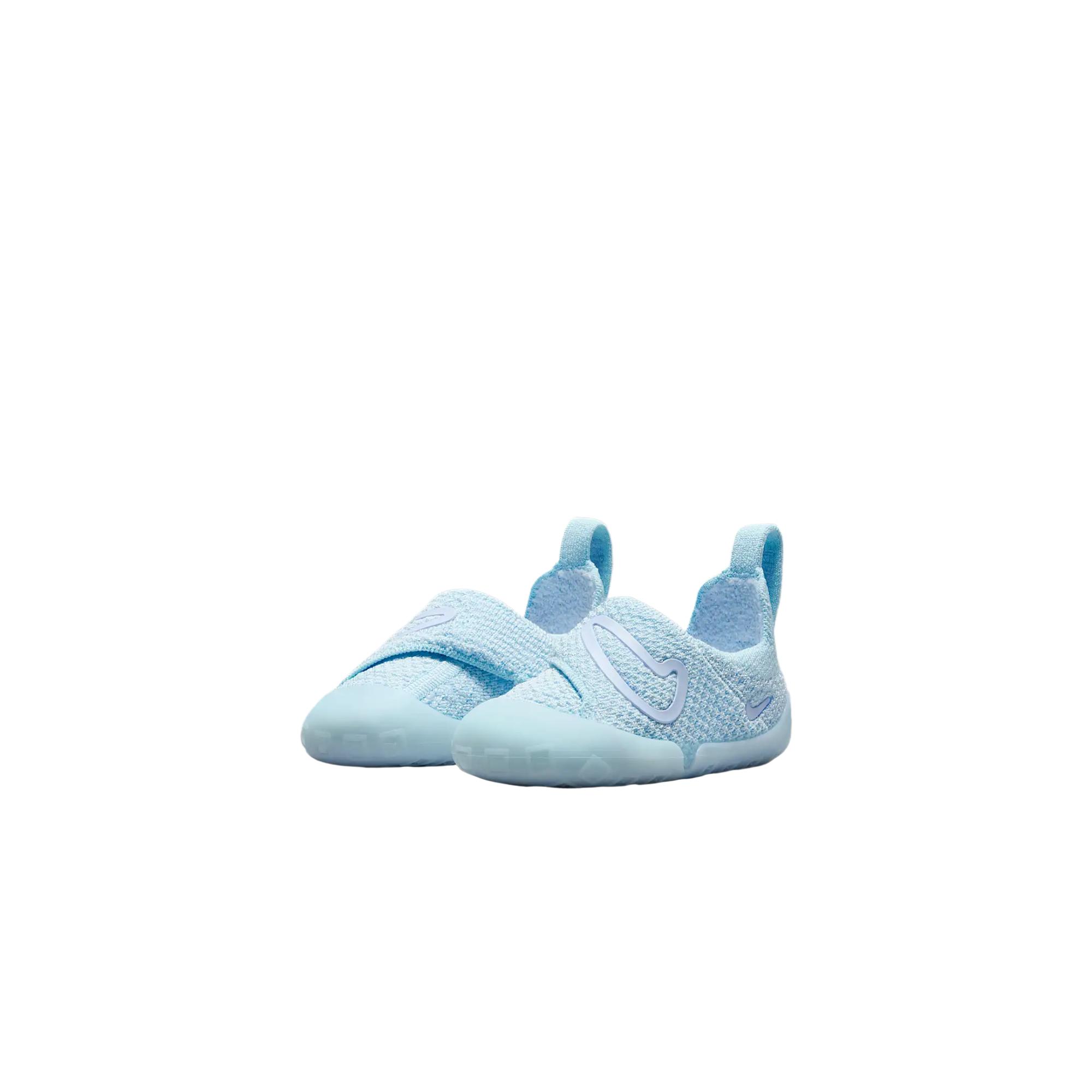 Кроссовки Swoosh 1 устойчивые к истиранию низкие для малышей Nike, синий — фото 3