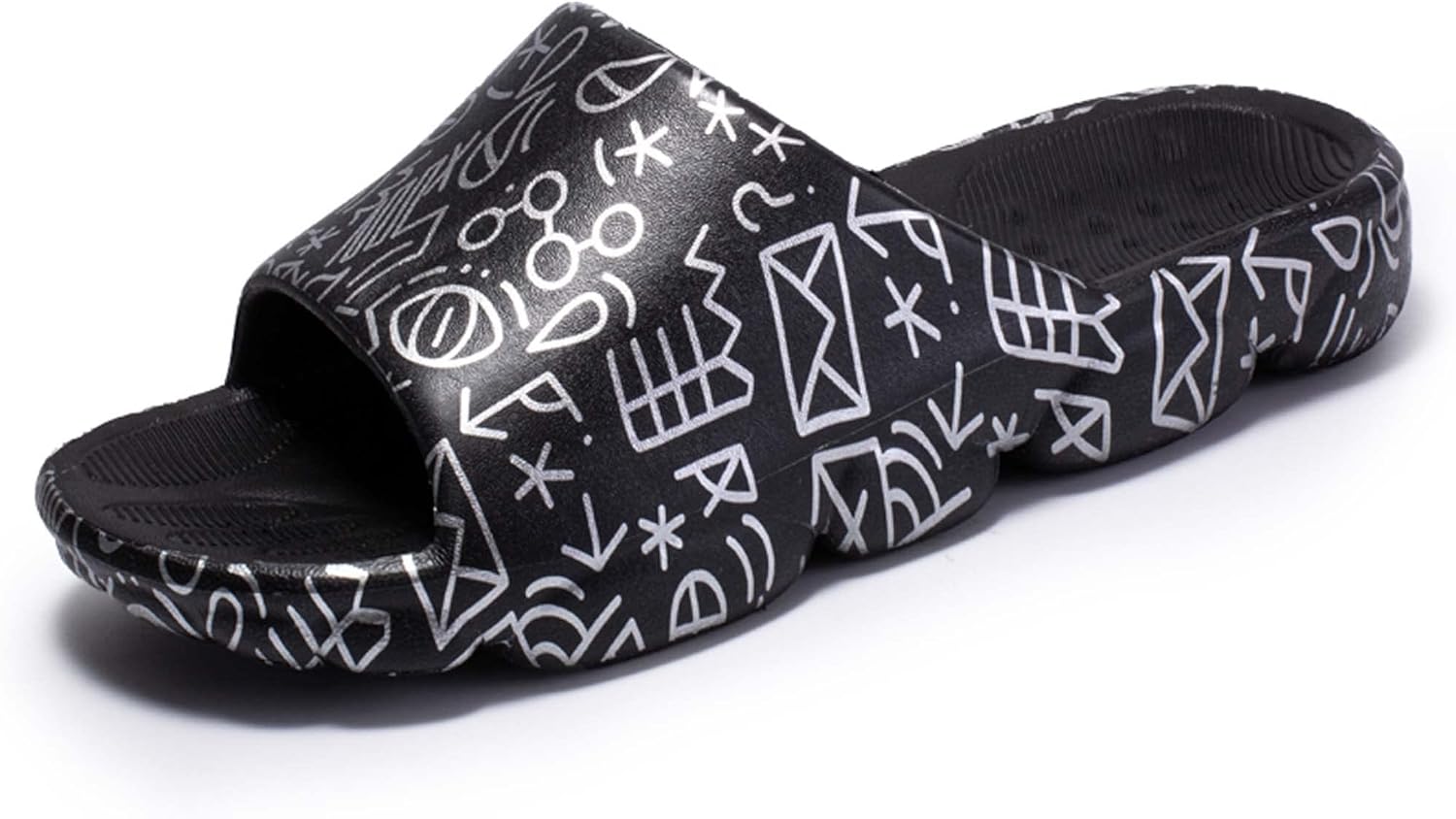 

Мужские летние тапочки, сандалии, шлепанцы, мягкие, комфортные, дышащие, повседневные Generic, черный