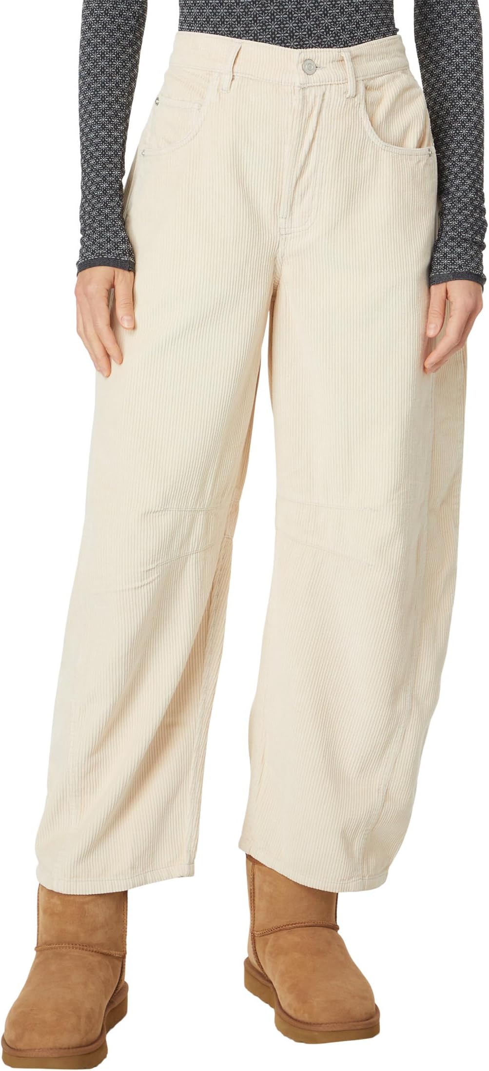 

Джинсы Free People Good Luck Cord, цвет Crystal Grey