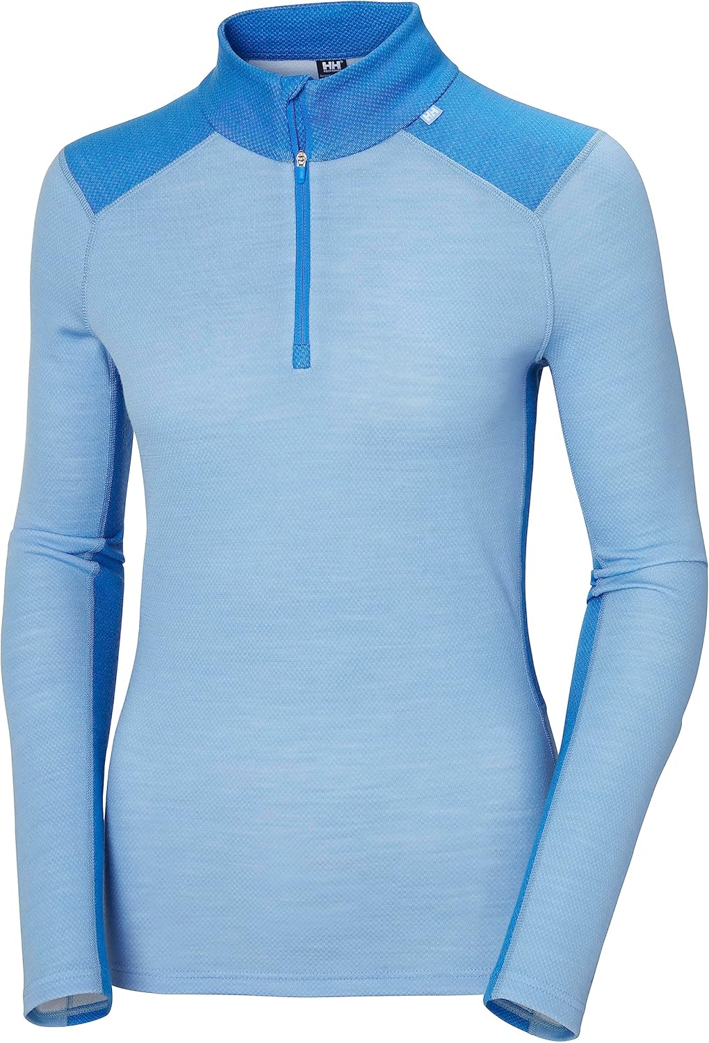 

Helly-Hansen LIFA Merino Midweight Half Zip Base Layer Top - женская модель для активного отдыха, походов и путешествий Helly Hansen, 627 Bright Blue