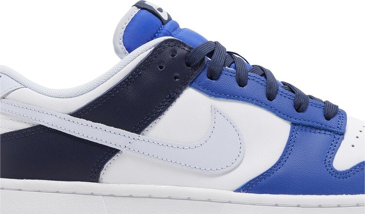 Кроссовки Dunk Low 'Game Royal Navy', белый — фото 2
