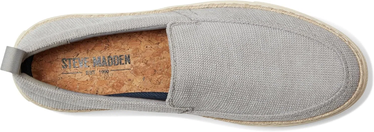 Мужские лоферы Steve Madden Abiza, Lightgrey — фото 2