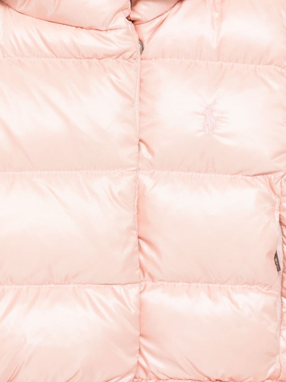 Детская стеганая куртка Ralph Lauren Ralph Lauren Kids, розовый — фото 3