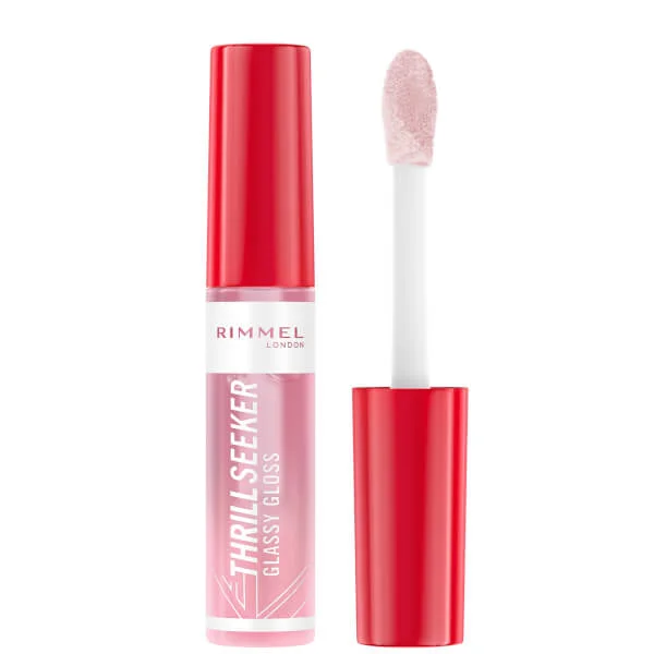 

London thrill seeker стеклянный блеск для губ 10 мл Rimmel, цвет 100 coco suga