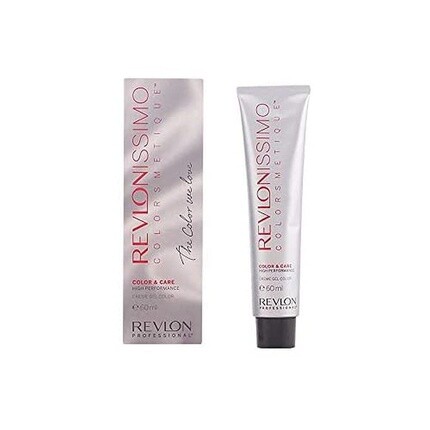 

Профессиональная краска для волос Revlonissimo Colorsmetique Color&Care Cremegel 60 мл 6,35 темно-русый янтарный