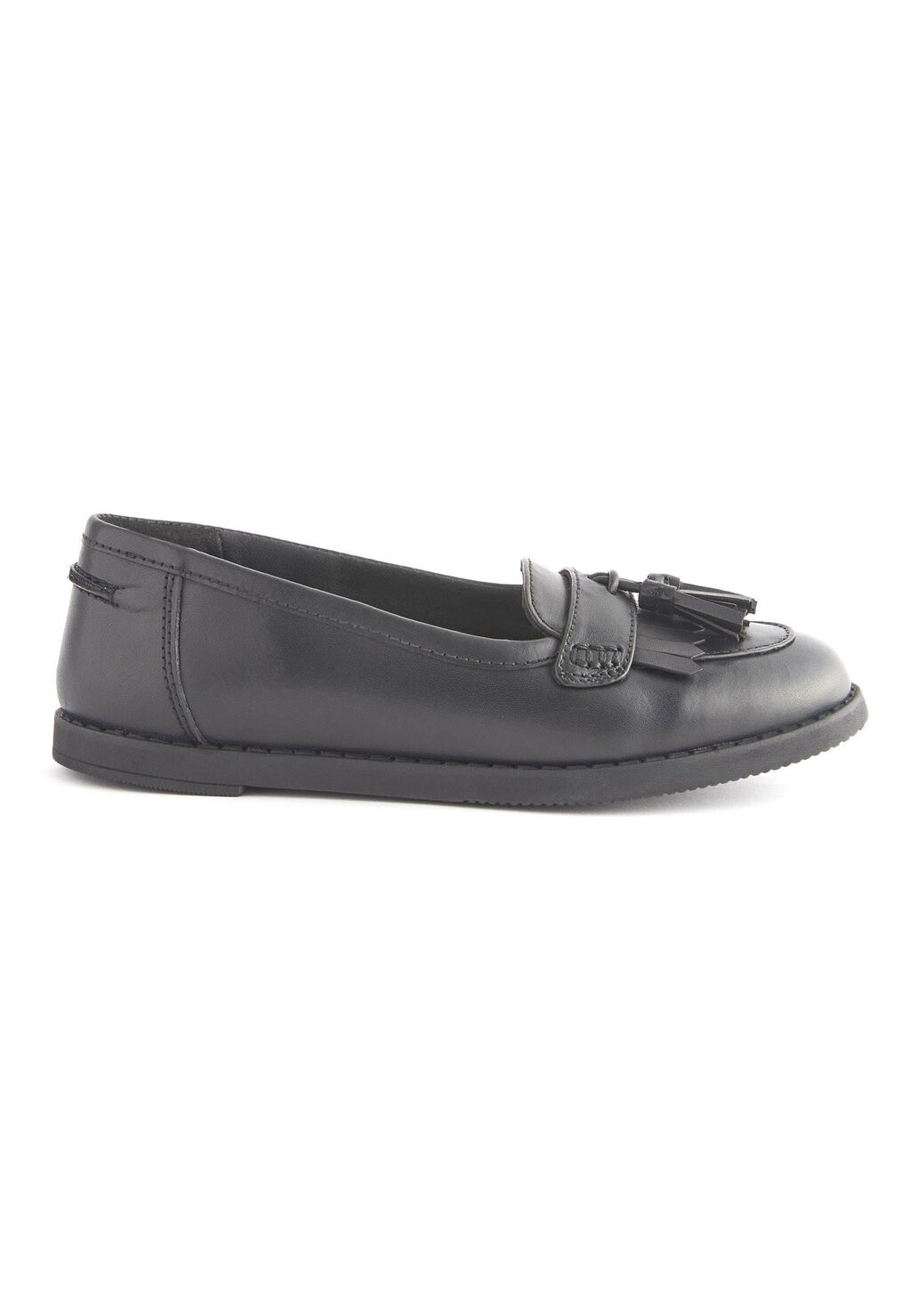 

Слипоны School Leather Tassel Loafersfit (F) Next, цвет matt black