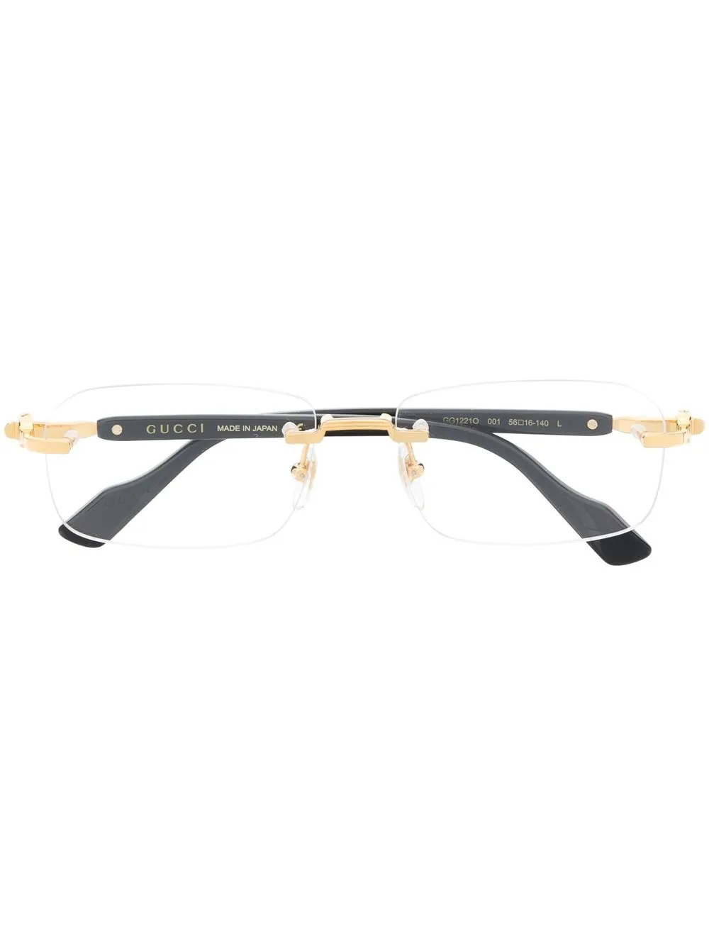 

Очки GG1221O Gucci Eyewear, золотой