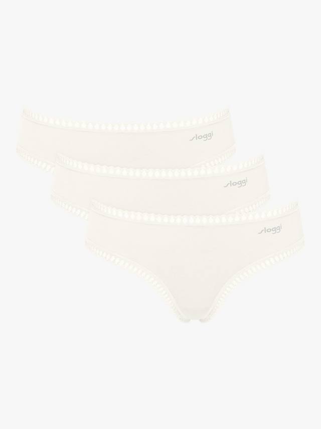 

GO Crush Hipster трусики sloggi, Pack of 3, Silk White