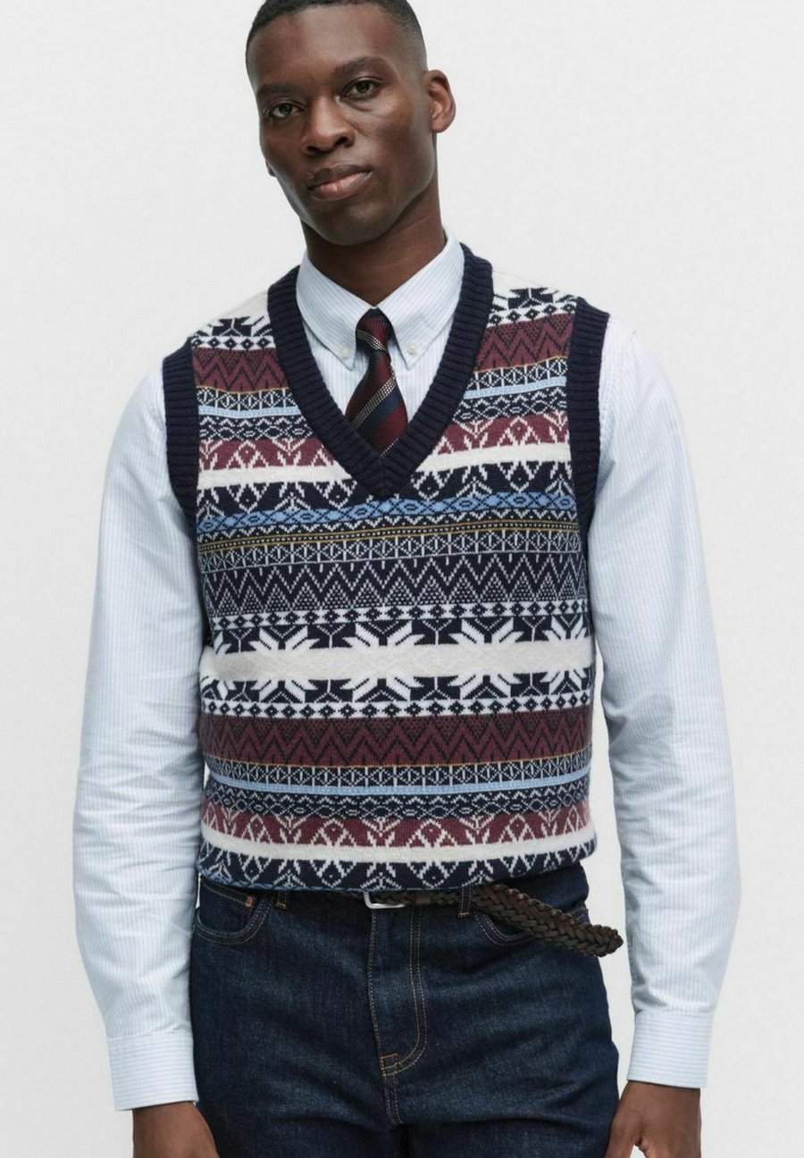 

Куртка BONDELID REX KNITTED VEST, Beige/Multi-Coloured