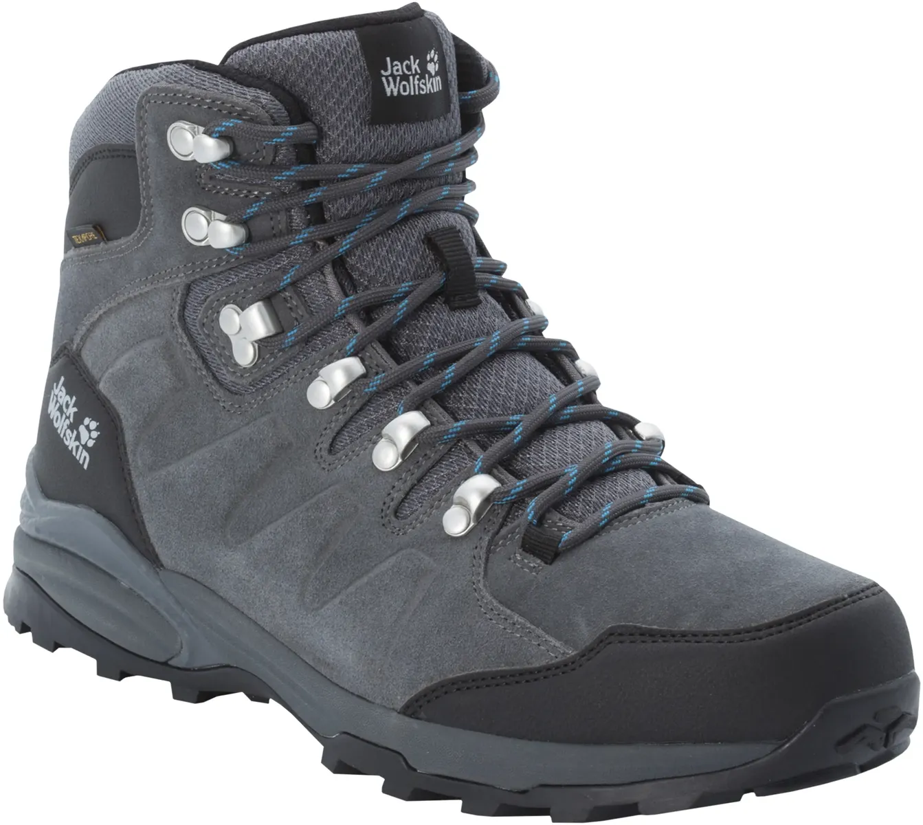 

Кроссовки Jack Wolfskin "REFUGIO TEXAPORE MID M", водонепроницаемые, черный