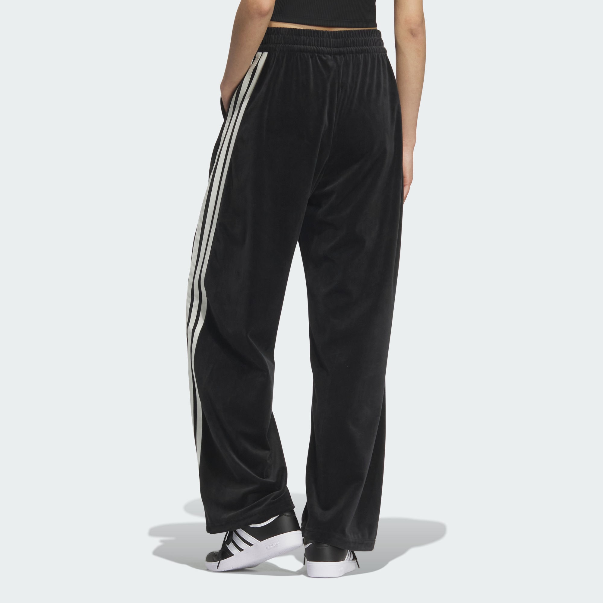 Брюки Story Velvet Banana Casual Adidas, черный — фото 4