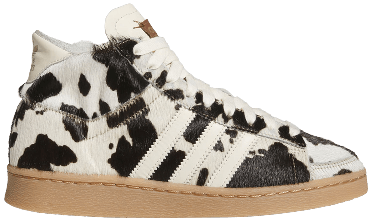 

Кроссовки adidas Jabbar High 'Cow Print', кремовый