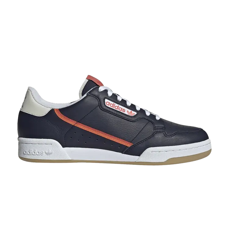 

Кроссовки adidas Continental 80 'Navy Blue Orange', синий