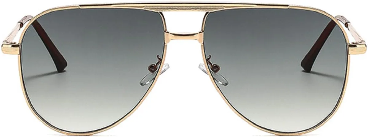 

Модные ретро-солнцезащитные очки-пилот 2025 года для женщин и мужчин, в стиле 70-х, для активного отдыха и спорта, роскошные винтажные очки для мужчин mincl, Green