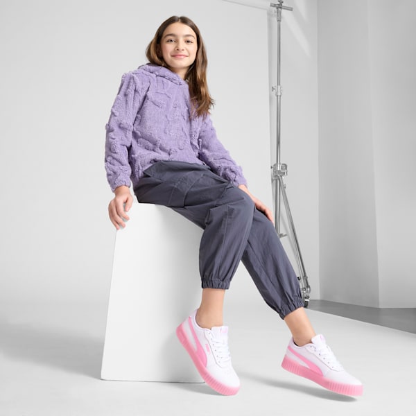 Кроссовки для больших детей Carina 2.0 Jelly Bean Puma, белый — фото 3