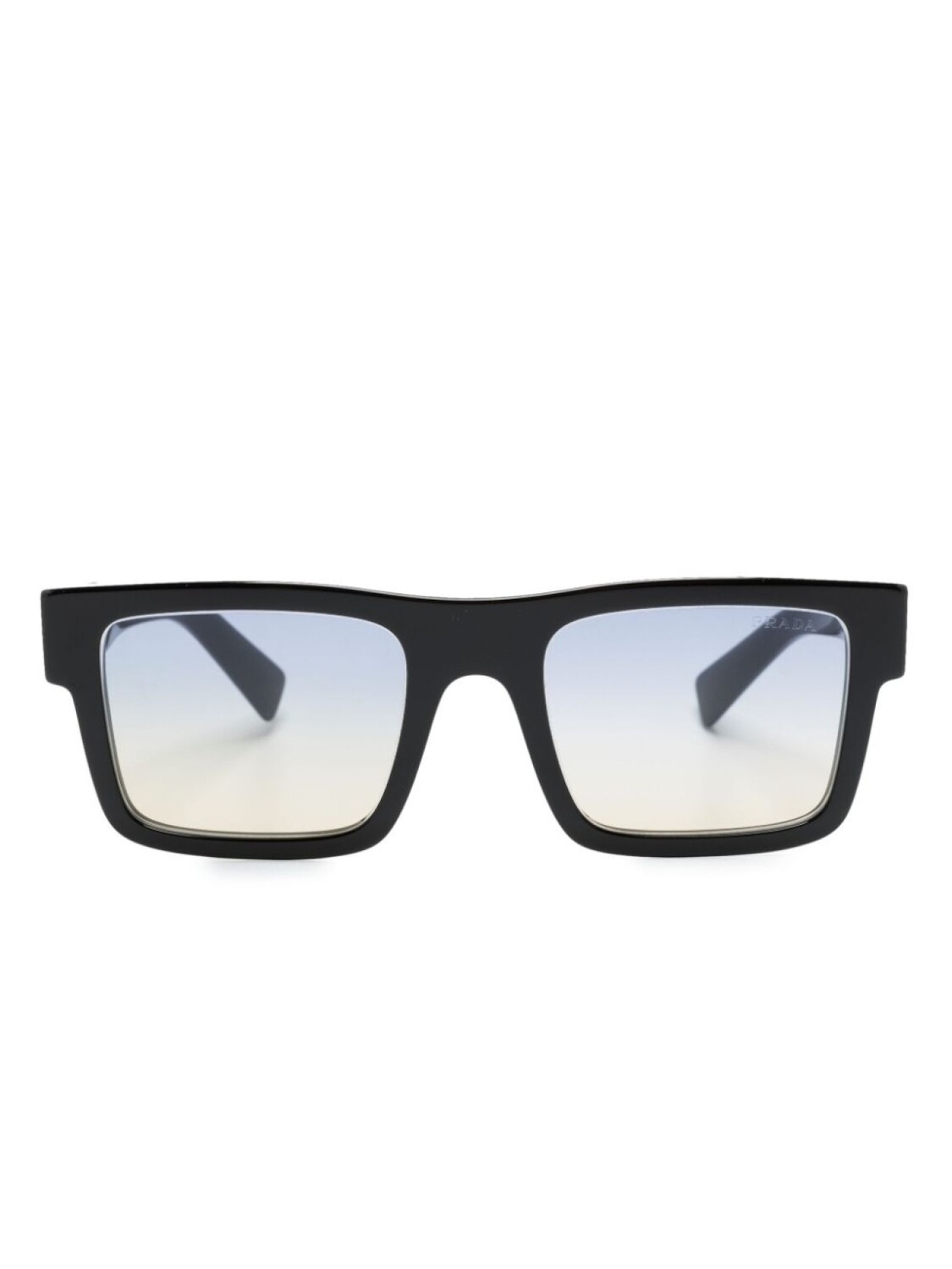 

Prada Eyewear солнцезащитные очки Symbole в квадратной оправе, черный