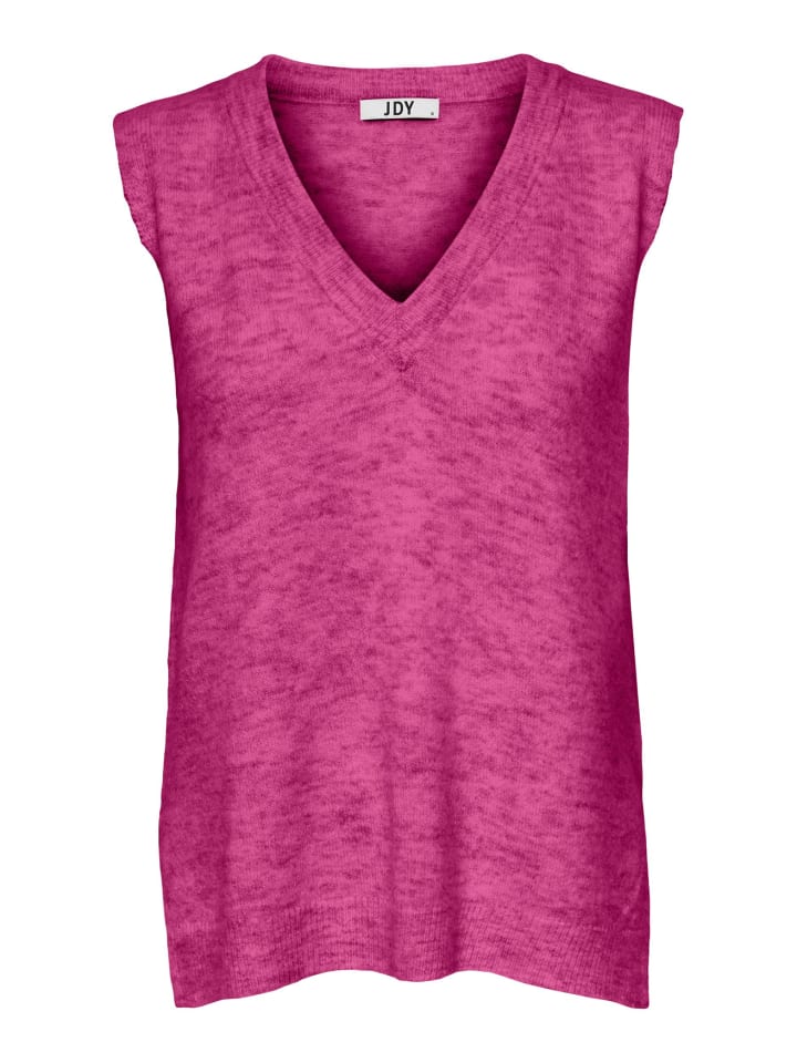 

Вязаный жилет с V-образным вырезом, пуловер, свитер без рукавов JDYELANOR розового цвета JACQUELINE de YONG