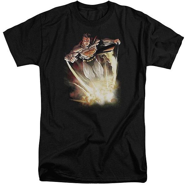 

Футболка Superman explosive с коротким рукавом для взрослых Licensed Character