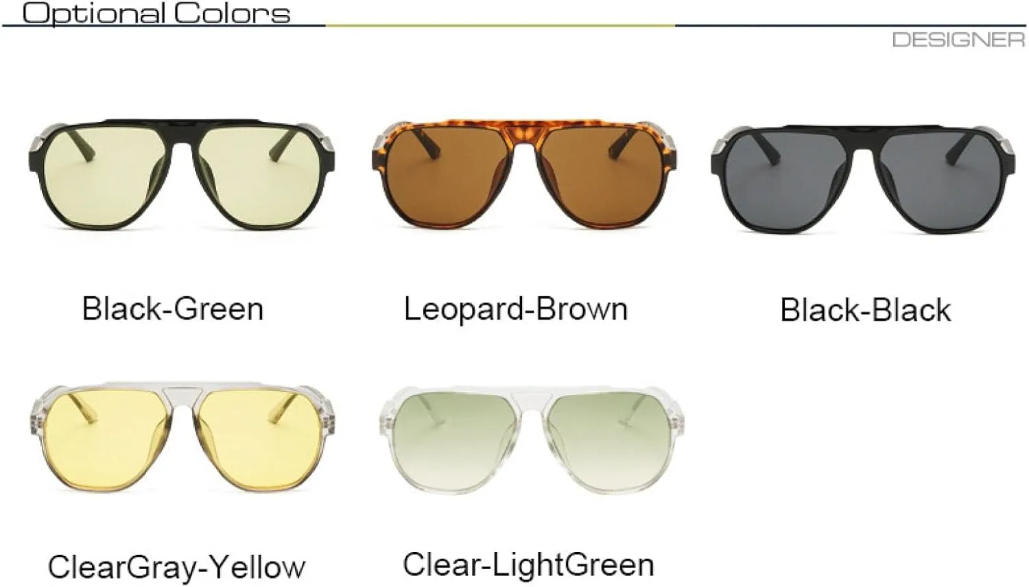 

Солнцезащитные очки с защитой от УФ-излучения UV400 | Легкая оправа | Для женщин и мужчин | Для занятий спортом на открытом воздухе и вождения DSVIGF, Black-black