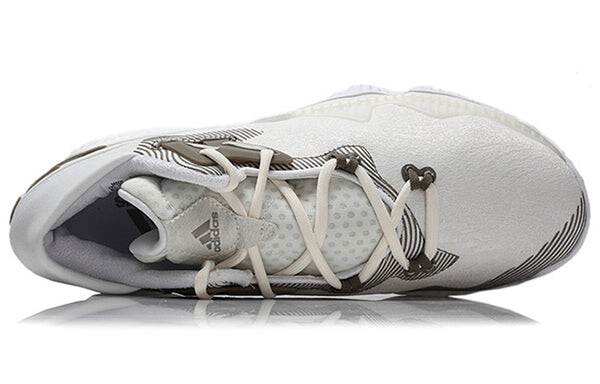 Кроссовки легкий импульс Adidas Crazy, белый — фото 4