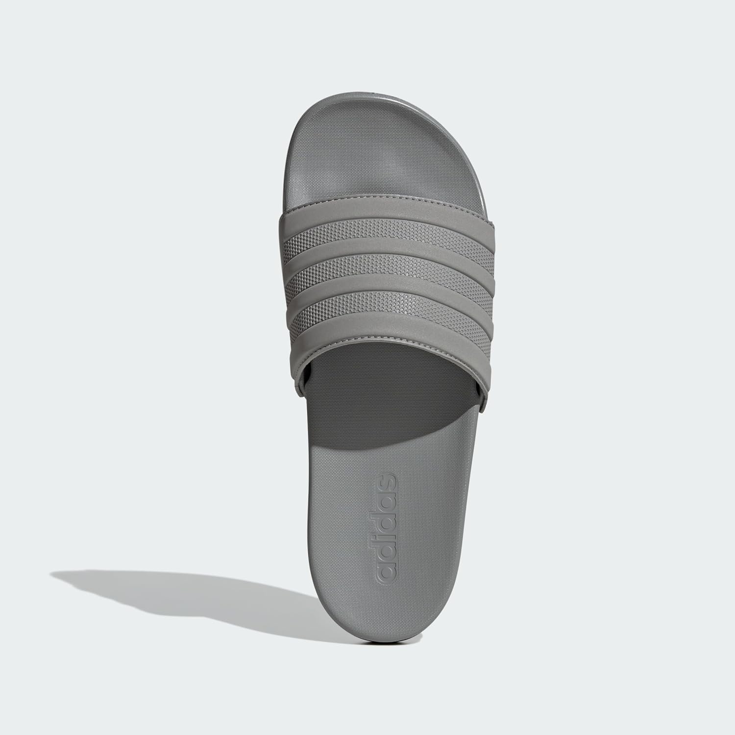 Шлепанцы adidas Adilette Comfort (унисекс), серый — фото 3