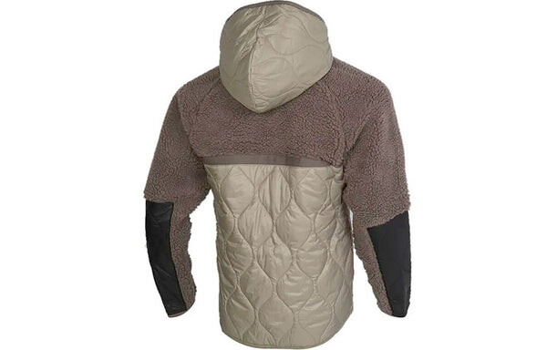 Куртка Nike Sportswear Hooded Fleece Jacket Men Brown Camel, цвет camel — фото 2