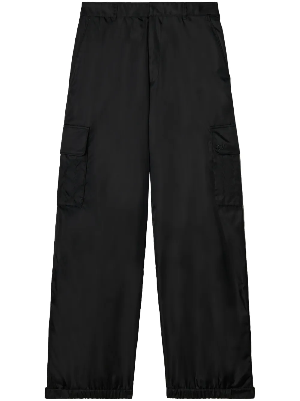 

Брюки карго средней посадки OFF-WHITE, черный