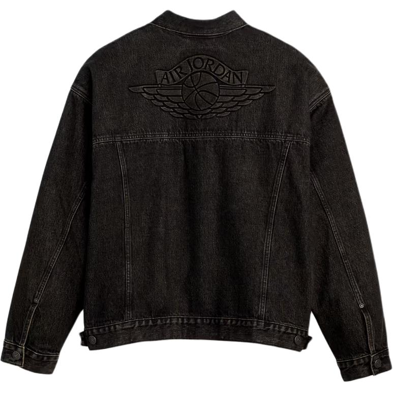 Джинсовая куртка Levi's Unisex Jordan, черный — фото 3