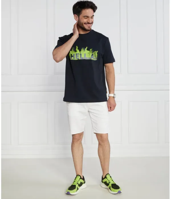 Футболка teefire oversize fit Boss Orange, черный — фото 2