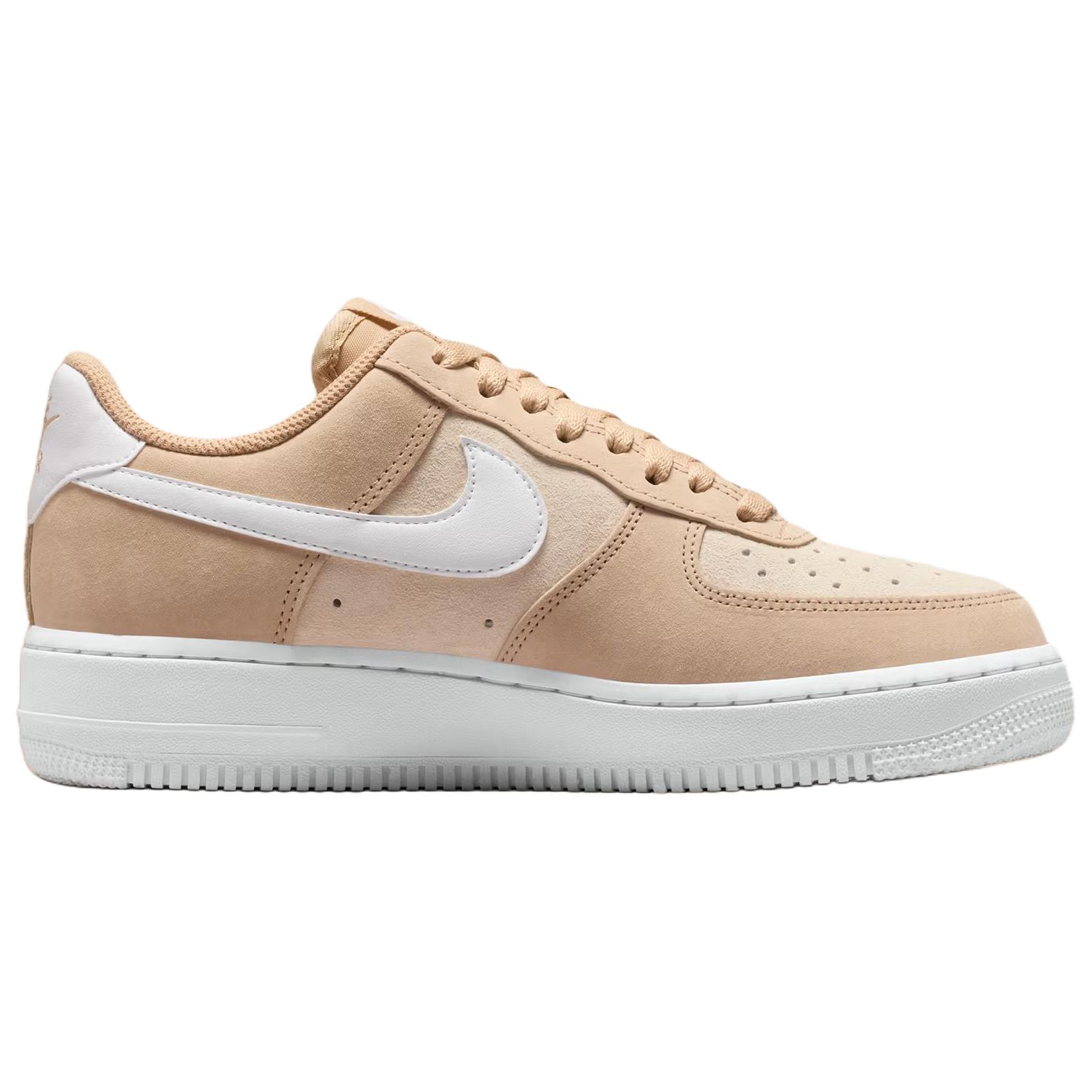 Nike Низкие скейтбордистские кроссовки Air Force 1, унисекс, цвет овсяный коричневый — фото 3