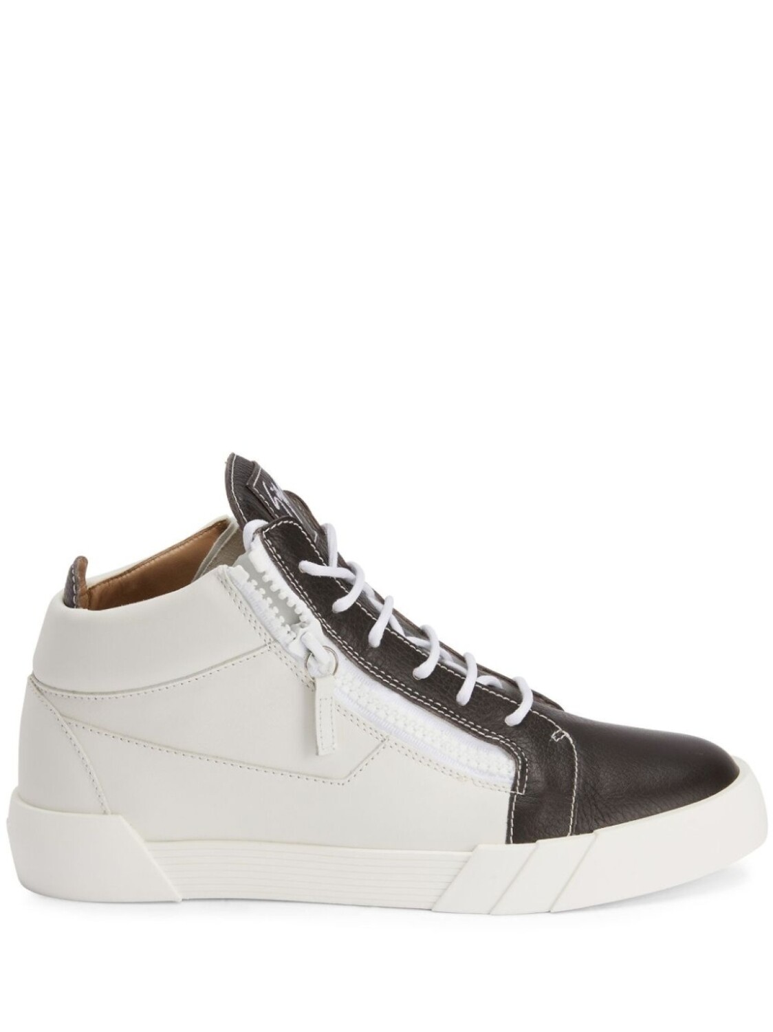 

Giuseppe Zanotti кеды Frankie в стиле колор-блок, белый
