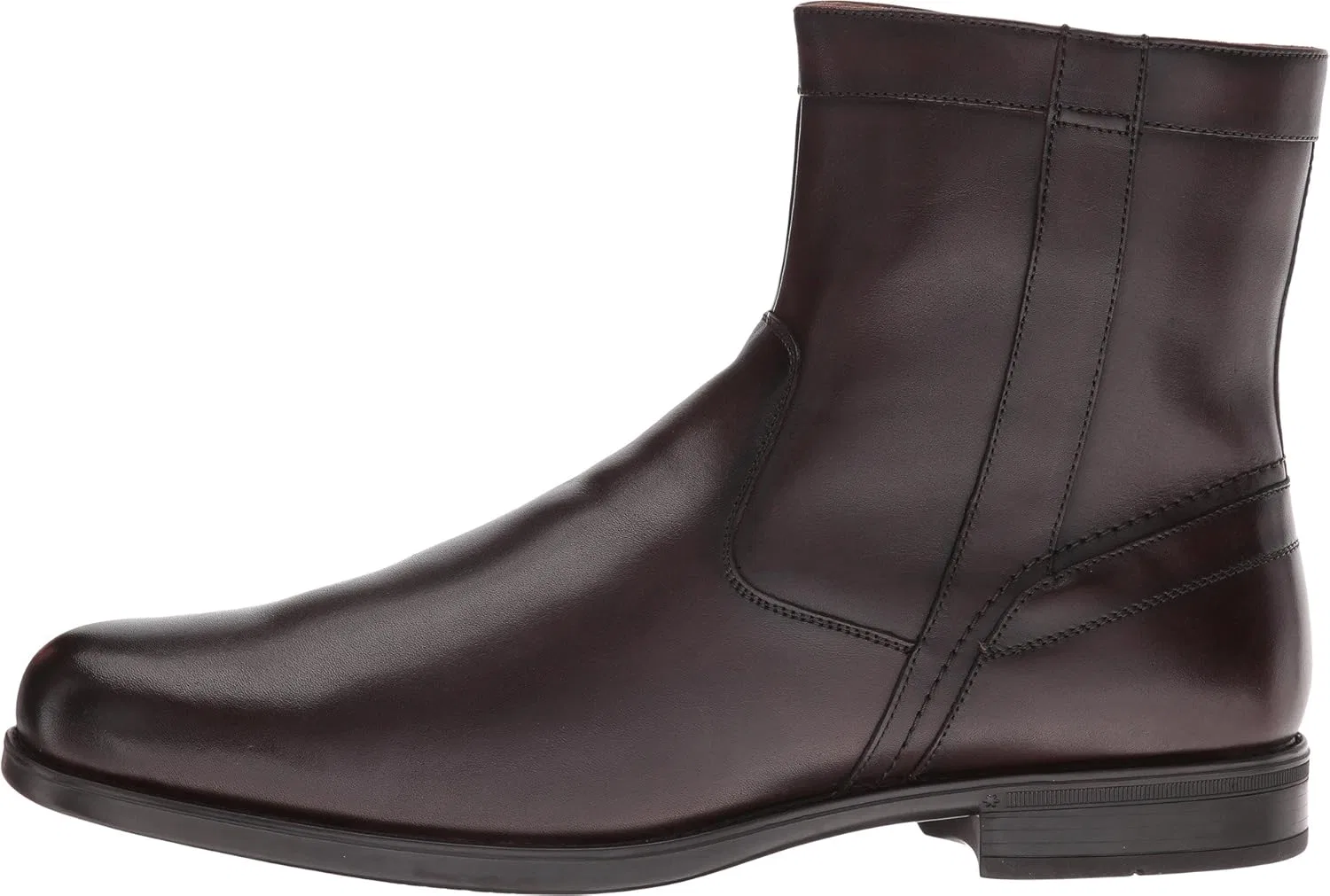 Мужские модные ботинки Florsheim Medfield с гладким носком и застежкой-молнией, Brown — фото 2