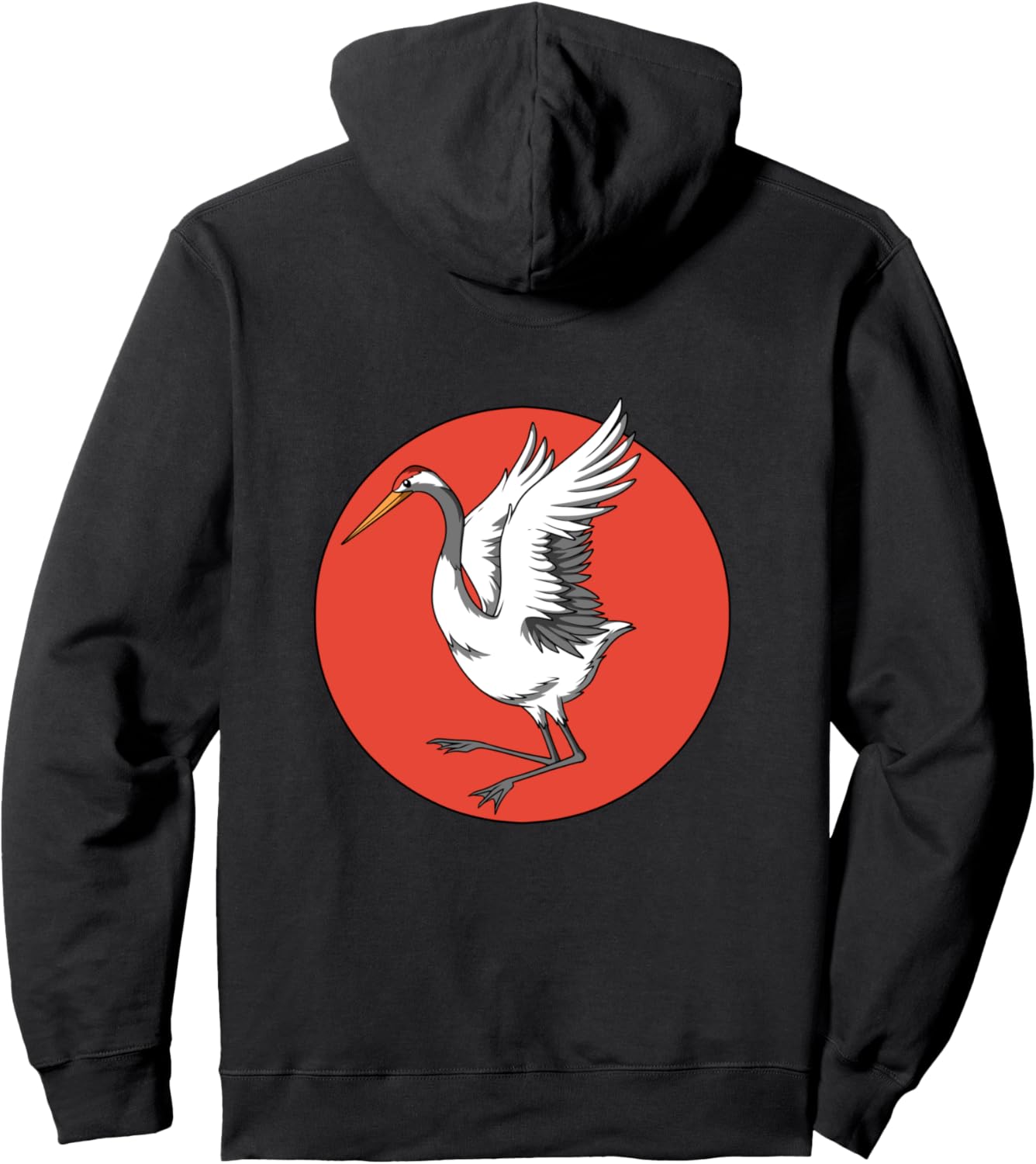 

Худи Crane Day, черное Crane Japanese Rising Sun Flag Hoodie