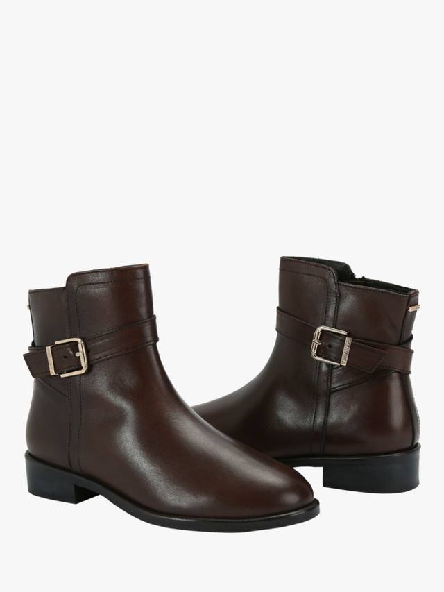 Pienza широкие кожаные ботинки до щиколотки Carvela, Brown — фото 4