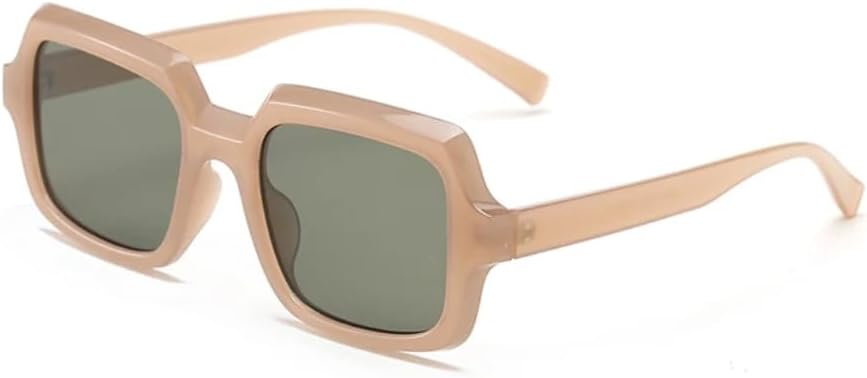 

Ретро-модные солнцезащитные очки для женщин и мужчин, классические винтажные солнцезащитные очки с защитой от УФ-излучения UV400 для активного отдыха SZVVBKK, Tea Green