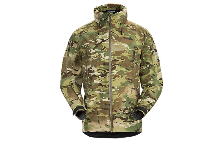 

Arcteryx Куртка ALPHA мужская зеленая, Camouflage/Multicam