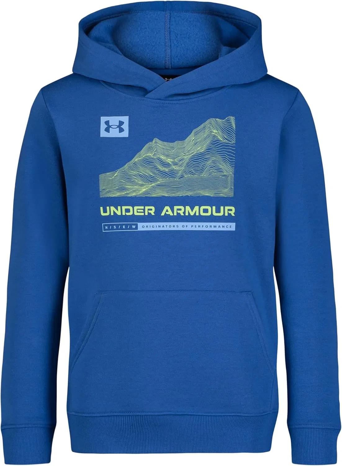 Детская кофта с капюшоном Under Armour, Blue Originator