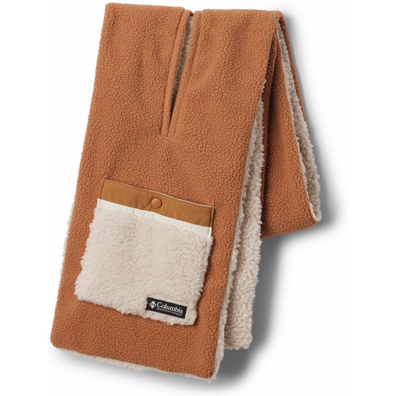 

Шарф Schal helvetia sherpa Columbia, коричневый