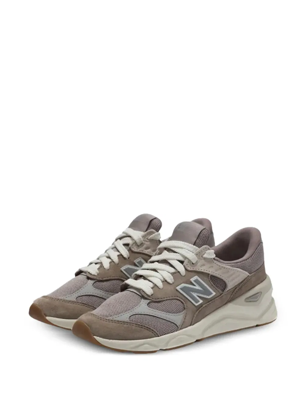 Кроссовки X-90 на шнуровке New Balance, серый — фото 2
