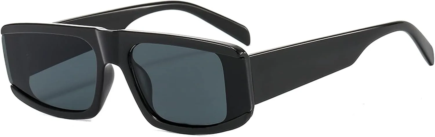 

Квадратные ретро-солнцезащитные очки 2026 года для мужчин и женщин, идеально подходят для отдыха на природе, пляжа и вечеринок (цвет: C, размер: средний) MTZJH, C