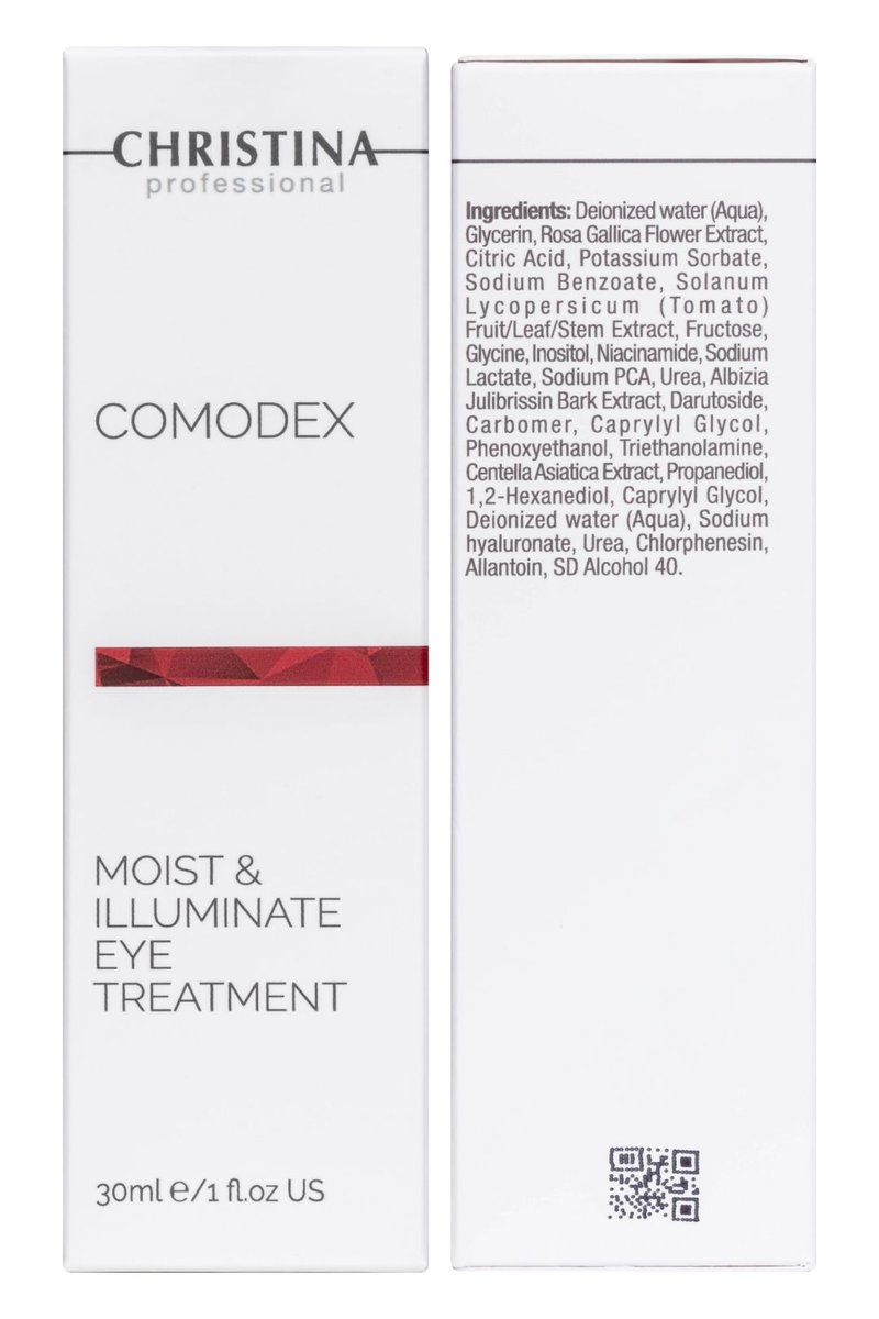 Крем для лица Christina — Comodex, Moist & Illuminate Eye Treatment, увлажняющий, 30 мл — фото 2