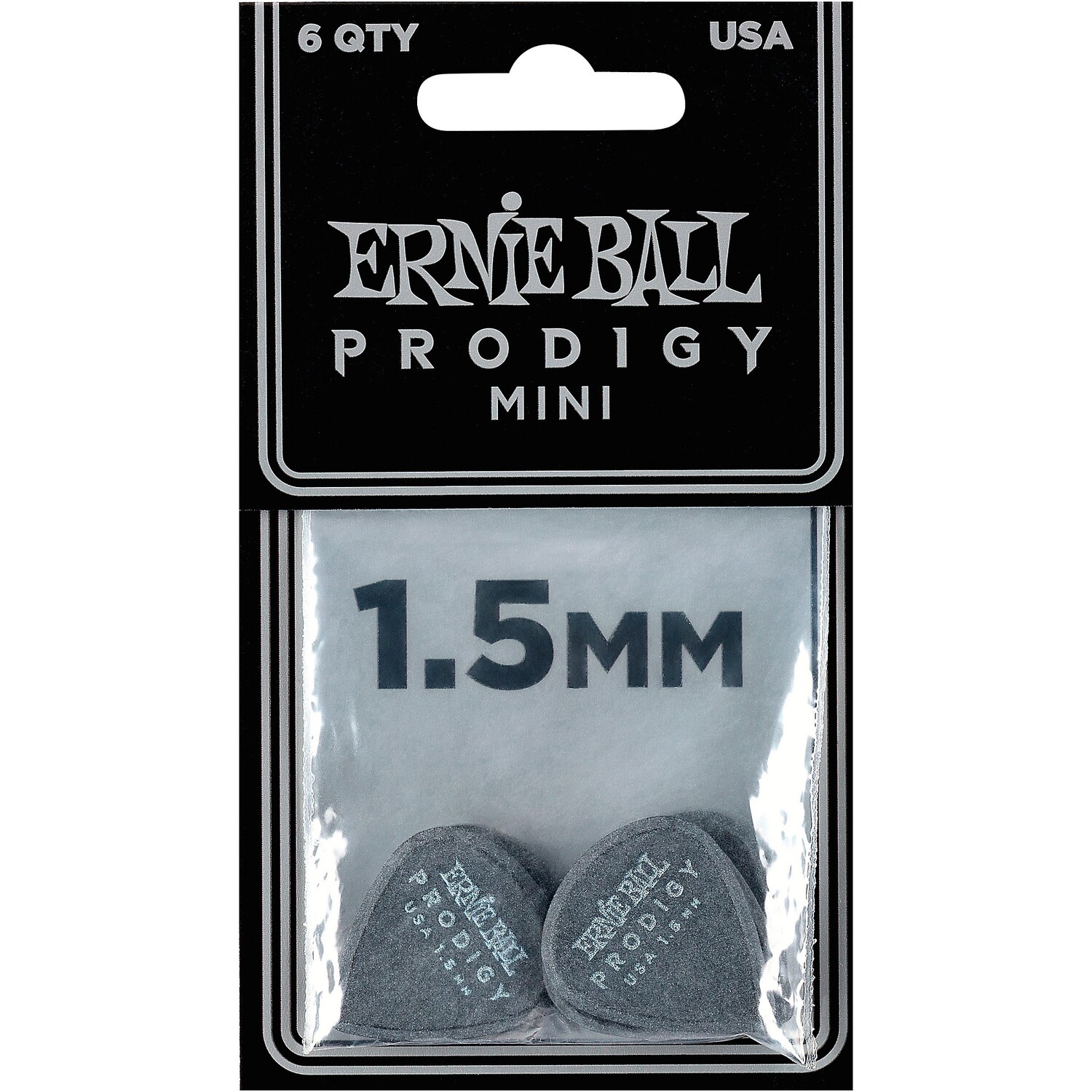 

Медишки Ernie Ball Prodigy Mini 1,5 мм, 6 шт.